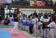 Kejurkab Bela Diri Resmi Digelar di GOR Siyono