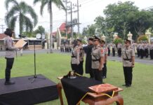 Tingkatkan Layanan Publik, Sejumlah Pejabat Utama Polres Bantul Diganti