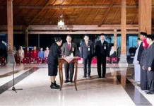 194 Pejabat di Gunungkidul Dilantik, 16 Panewu Memimpin Wilayah Baru