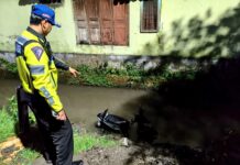 Dua Warga Gunungkidul Masuk Sungai di Timur Bank BPD Piyungan