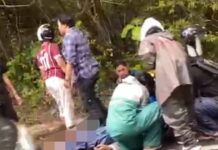 Jalan Licin, Dua Orang Menjadi Korban Kecelakaan Tunggal di Jalan Jogja-Wonosari
