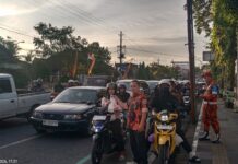 Pemuda Pancasila Kabupaten Gunungkidul Bagikan Ratusan Paket Takjil