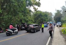 Empat Mobil dan Satu Motor Terlibat Kecelakaan Beruntun di Jalan Jogja-Wonosari