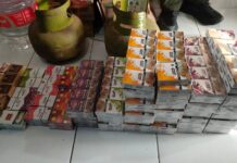 Ratusan Bungkus Rokok Non Cukai Diamankan Dari Pedagang di Gunungkidul