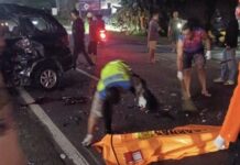 Tiga Remaja Henti Nafas dan Satu Lainnya Luka Parah Usai Tabrakan Dengan Mobil Toyota Avanza