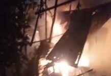 Bangunan Gudang di Ponjong Terbakar, Korban Merugi Rp 15 Juta