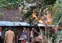 Rumah di Candirejo Semanu Hangus Terbakar