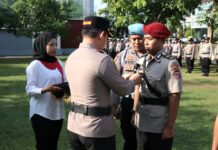 Kapolres Gunungkidul Pimpin Sertijab Kasat Reskrim hingga Kapolsek
