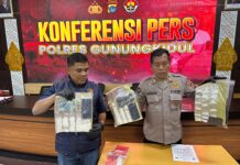 Ribuan Pil Sapi Diamankan Dari Empat Tersangka Dalam Operasi Narkoba Progo 2026
