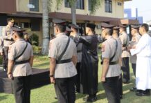 Pejabat Utama Polres Bantul Hingga Kapolsek Resmi Berganti