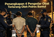 Polres Bantul Gulung Jaringan Psikotropika di 4 Lokasi, 118 Obat Terlarang Disita