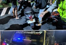 Honda Scoopy Tabrak Truck Masuk SPBU di Jalan Jogja-Wonosari