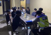 Viral!! Aksi Motor Zig-zag dan Gesek Standar di Dlingo, 11 Remaja Diamankan Polisi